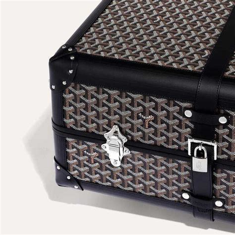 goyard trolley pm|Bourget PM Trolley Case Jet Black .